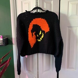 The Nightmare Before Christmas Oogie Boogie Handmade Crochet Sweater